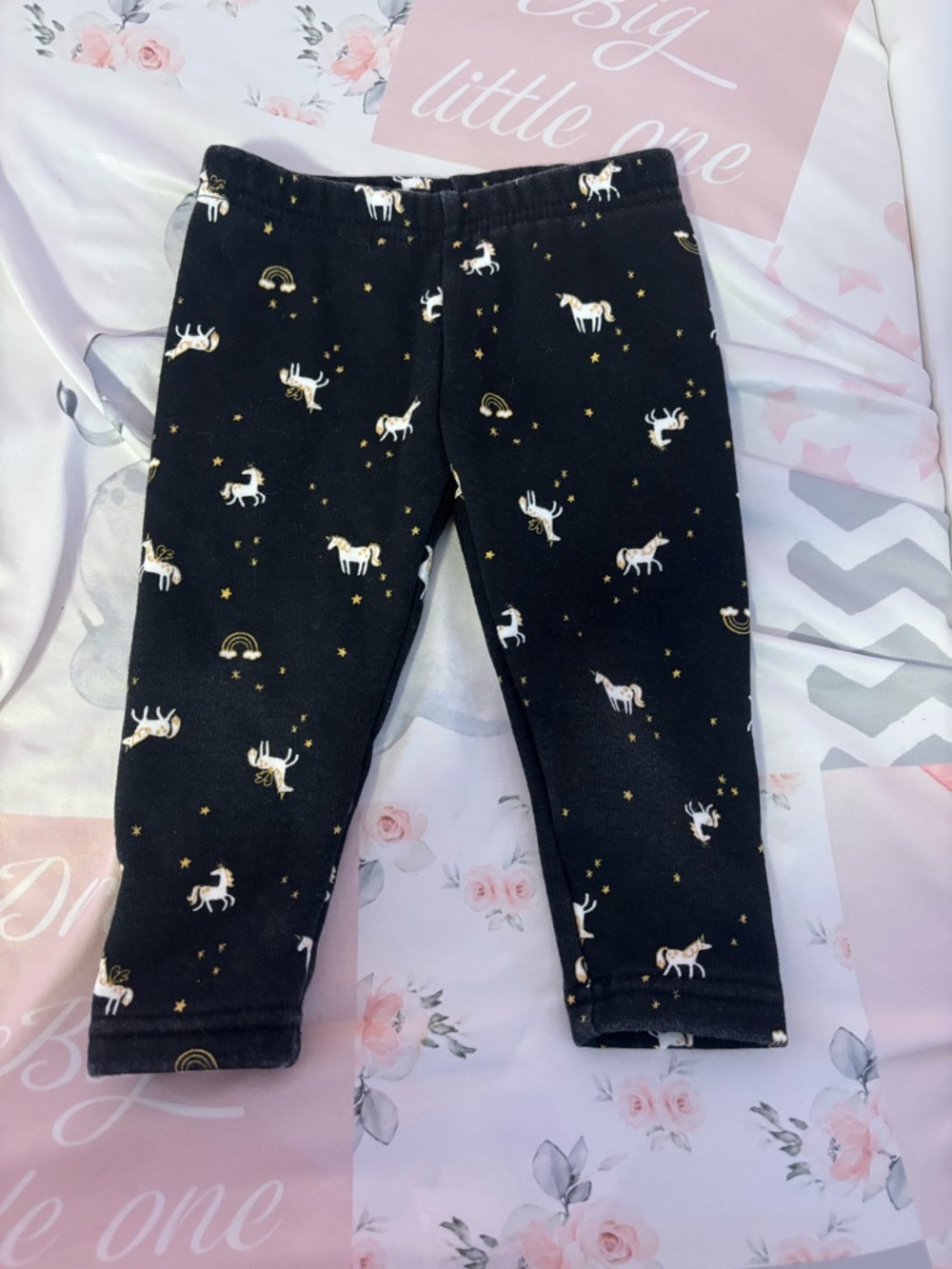 Baby Girl Fleece Leggings